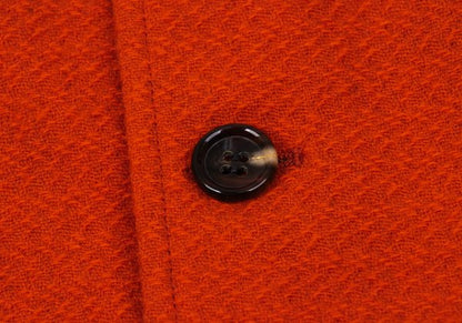 COMME des GARCONS HOMME Raw Edge Wool Jacket Orange Size S
