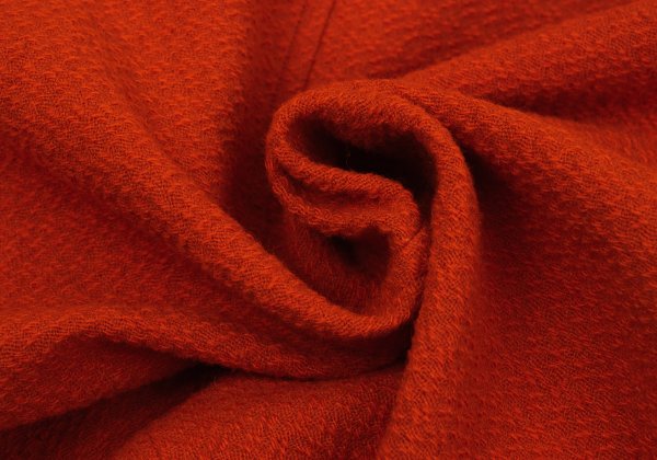 COMME des GARCONS HOMME Raw Edge Wool Jacket Orange Size S