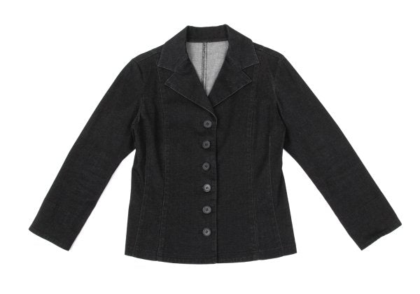 L'EQUIPE YOSHIE INABA Cotton Stretch Jacket Black Size 9