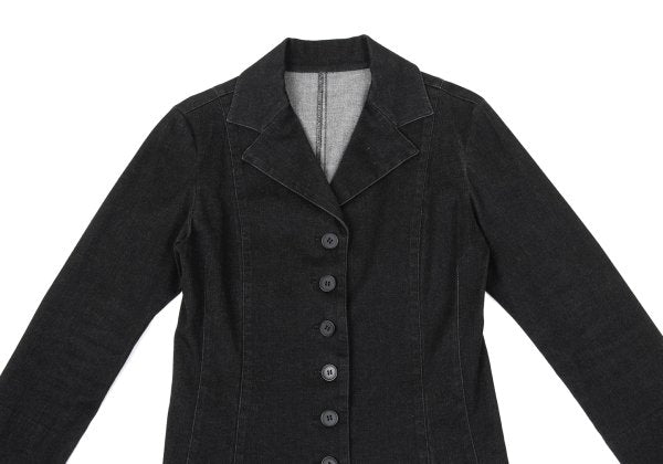 L'EQUIPE YOSHIE INABA Cotton Stretch Jacket Black Size 9