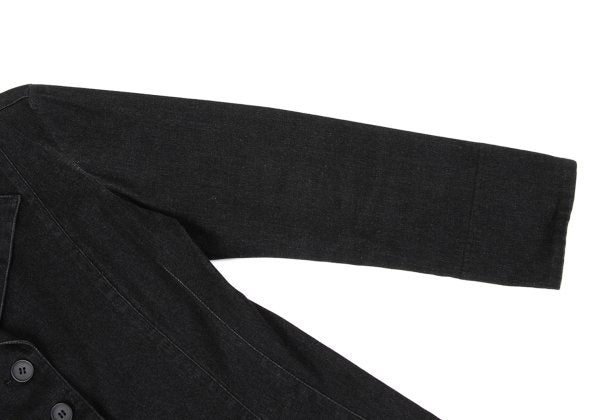 L'EQUIPE YOSHIE INABA Cotton Stretch Jacket Black Size 9