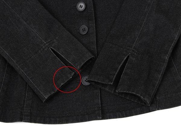 L'EQUIPE YOSHIE INABA Cotton Stretch Jacket Black Size 9