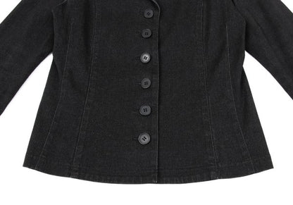 L'EQUIPE YOSHIE INABA Cotton Stretch Jacket Black Size 9