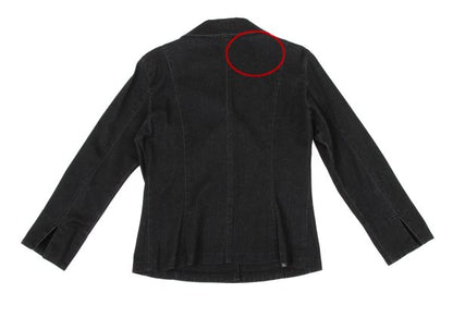 L'EQUIPE YOSHIE INABA Cotton Stretch Jacket Black Size 9