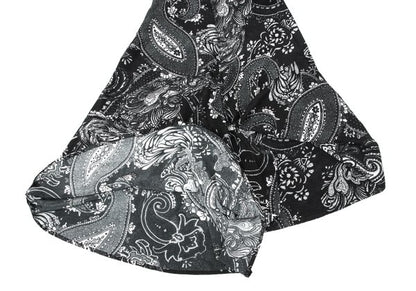 Yohji Yamamoto NOIR Silk Paisley Pants Black Size 2