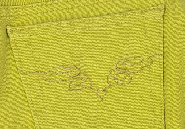 VIVIENNETAM Back Embroidery Pants Yellow