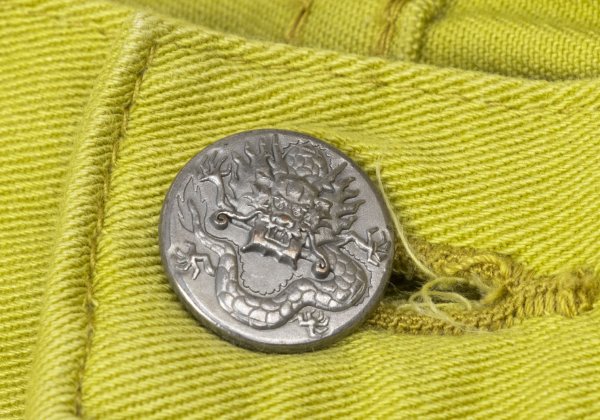 VIVIENNETAM Back Embroidery Pants Yellow