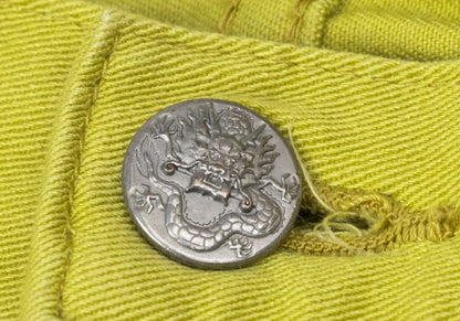 VIVIENNETAM Back Embroidery Pants Yellow