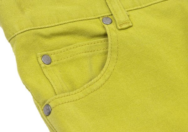 VIVIENNETAM Back Embroidery Pants Yellow