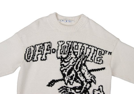 Off-White FOR THE NATURE 21SS Goblin Knit Sweater Size S