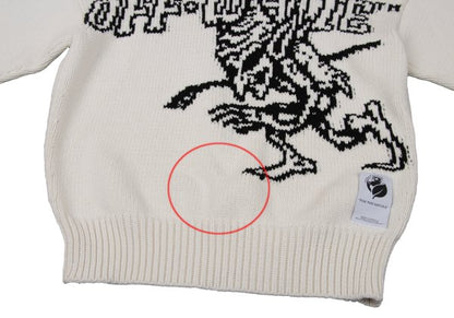Off-White FOR THE NATURE 21SS Goblin Knit Sweater Size S