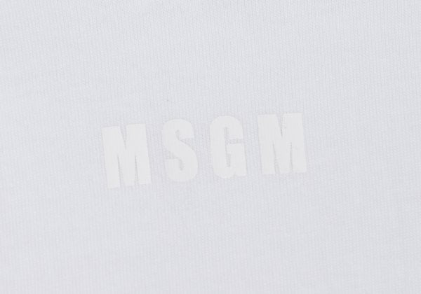 MSGM Gathered Sleeveless Top White Size S