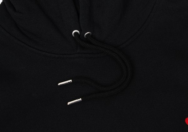 AMI Alexandre Mattiussi Heart Hoodie Black Size XL