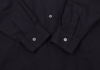 COMME des GARCONS Collar Panel Long Sleeve Shirt Navy Size M