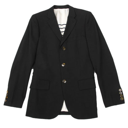 Jean Paul GAULTIER HOMME Wool Blend 3B Jacket Black Size 46