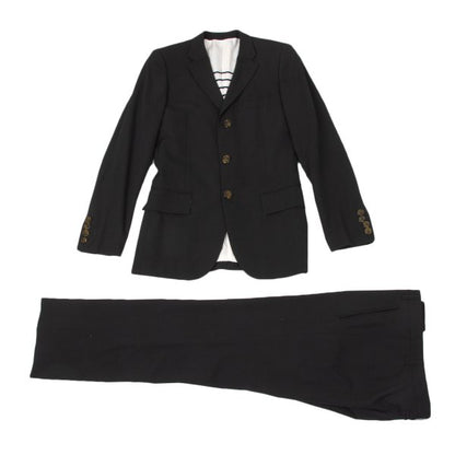 Jean Paul GAULTIER HOMME Wool Blend 3B Jacket Black Size 46