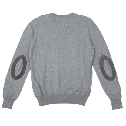Maison Martin Margiel Cotton Wool Elbow Sweater Gray Size S