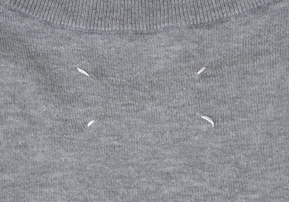Maison Martin Margiel Cotton Wool Elbow Sweater Gray Size S