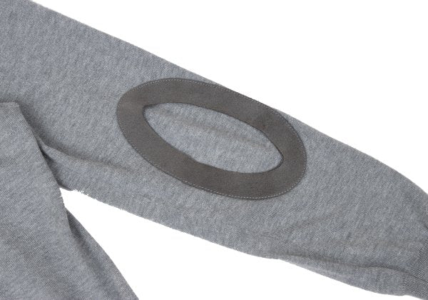 Maison Martin Margiel Cotton Wool Elbow Sweater Gray Size S