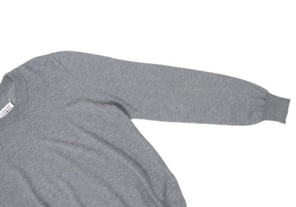 Maison Martin Margiel Cotton Wool Elbow Sweater Gray Size S