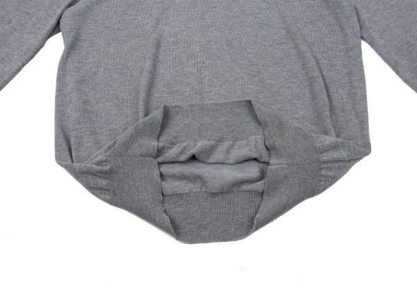 Maison Martin Margiel Cotton Wool Elbow Sweater Gray Size S