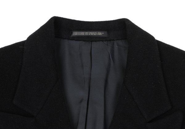 Yohji Yamamoto POUR HOMME Wool Double Jacket Black Size M
