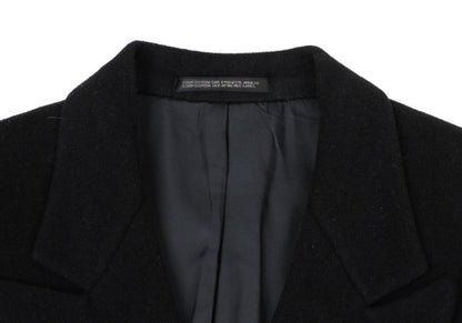 Yohji Yamamoto POUR HOMME Wool Double Jacket Black Size M