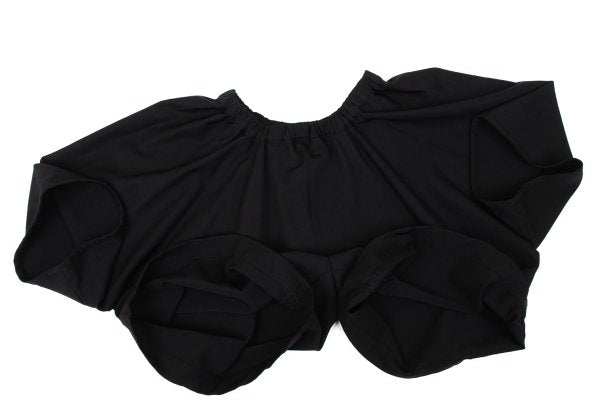 COMME des GARCONS Double Leg Design Shorts Black Size M