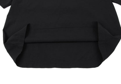 EMPORIO ARMANI Eagle Patch Seersucker T-Shirt Black Size S