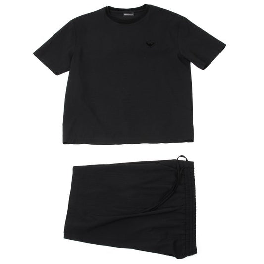 EMPORIO ARMANI Poly Eagle Patch Set-up Black Size S 44