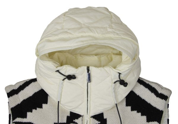EMPORIO ARMANI Quilted Down Vest Off-Black Size 44