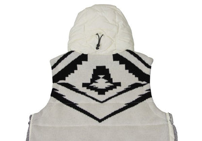 EMPORIO ARMANI Quilted Down Vest Off-Black Size 44