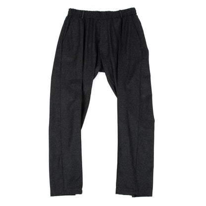 EMPORIO ARMANI Cashmere Blend Wool Easy Pants Gray Size 44