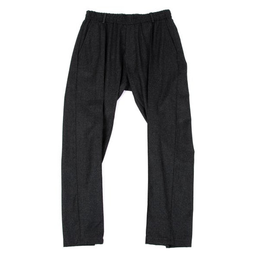 EMPORIO ARMANI Cashmere Blend Wool Easy Pants Gray Size 44