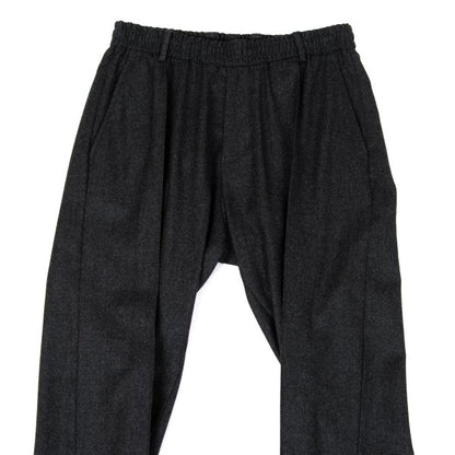 EMPORIO ARMANI Cashmere Blend Wool Easy Pants Gray Size 44