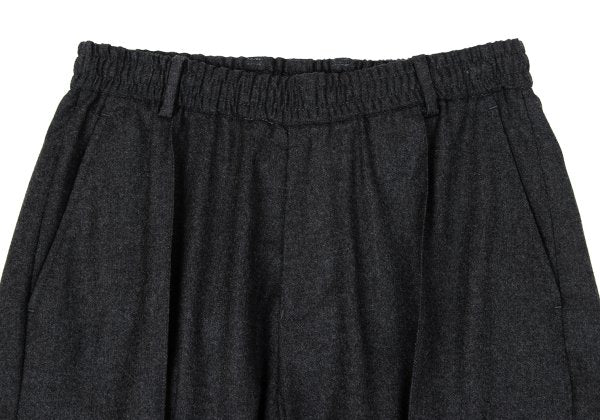 EMPORIO ARMANI Cashmere Blend Wool Easy Pants Gray Size 44