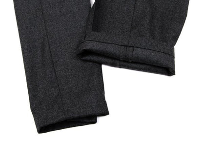 EMPORIO ARMANI Cashmere Blend Wool Easy Pants Gray Size 44