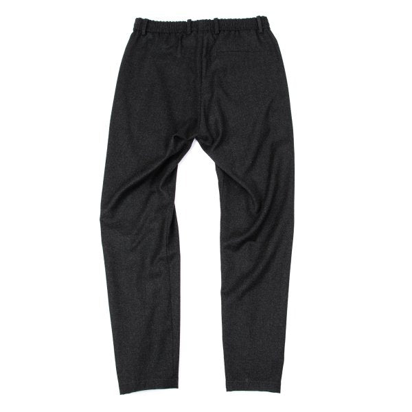 EMPORIO ARMANI Cashmere Blend Wool Easy Pants Gray Size 44