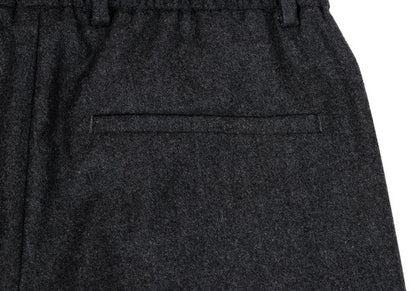 EMPORIO ARMANI Cashmere Blend Wool Easy Pants Gray Size 44
