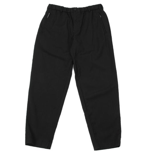 EMPORIO ARMANI Wool Elastic Waist Pants Black Size 46