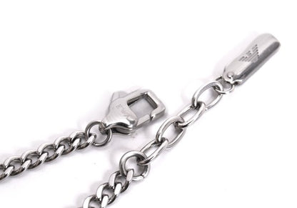EMPORIO ARMANI Steel Chain Bracelet Silver