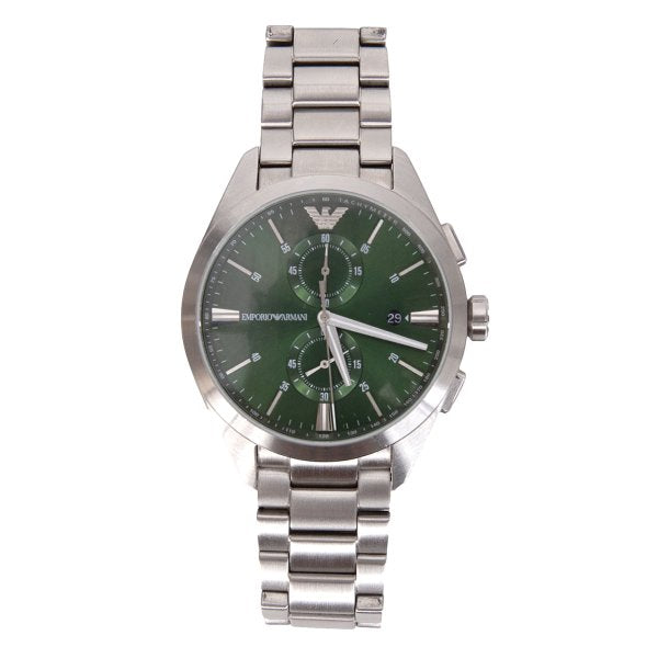 EMPORIO ARMANI AR11480 Watch Silver Green