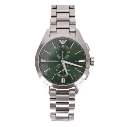 EMPORIO ARMANI AR11480 Watch Silver Green