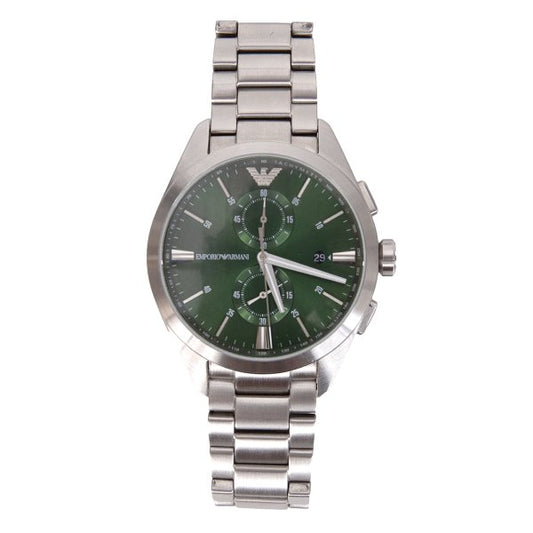 EMPORIO ARMANI AR11480 Watch Silver Green