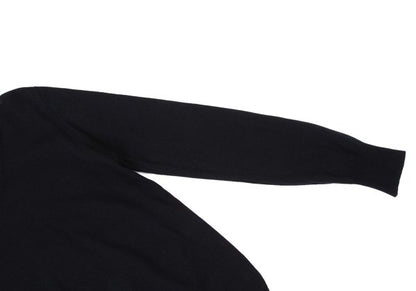 ZUCCA Cashmere Blend V-Neck Sweater Navy Size M