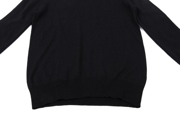 ZUCCA Cashmere Blend V-Neck Sweater Navy Size M