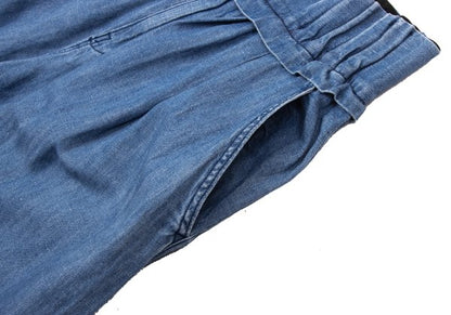 ZUCCA Waist Panel Wide Leg Denim Jeans Blue Size S