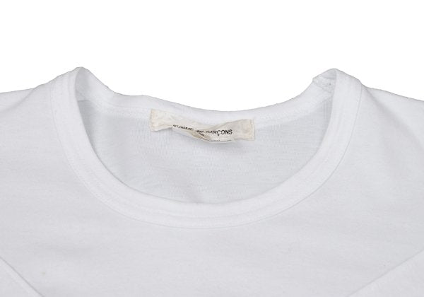 COMME des GARCONS Cross Patch T-Shirt White/Black Size S