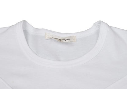 COMME des GARCONS Cross Patch T-Shirt White/Black Size S