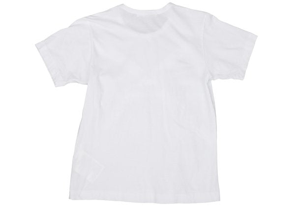 COMME des GARCONS Cross Patch T-Shirt White/Black Size S